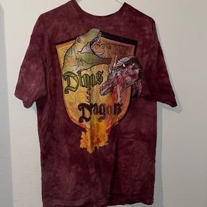 Dino and Dungeons graphic tee